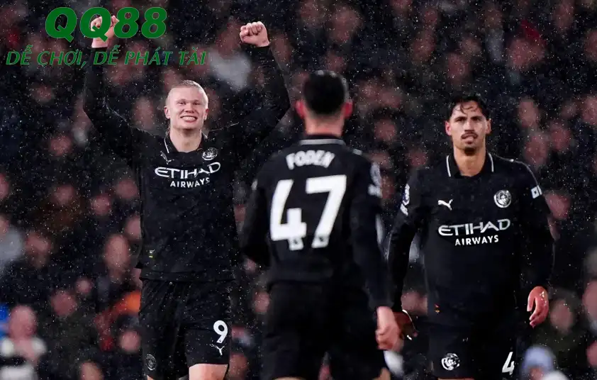 Man City giành chiến thắng nghẹt thở trên sân Fulham